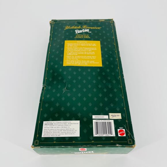 Yuletide Romance Hallmark Special Edition Mattel Barbie Doll - NRFB/NIB - Picture 9 of 16